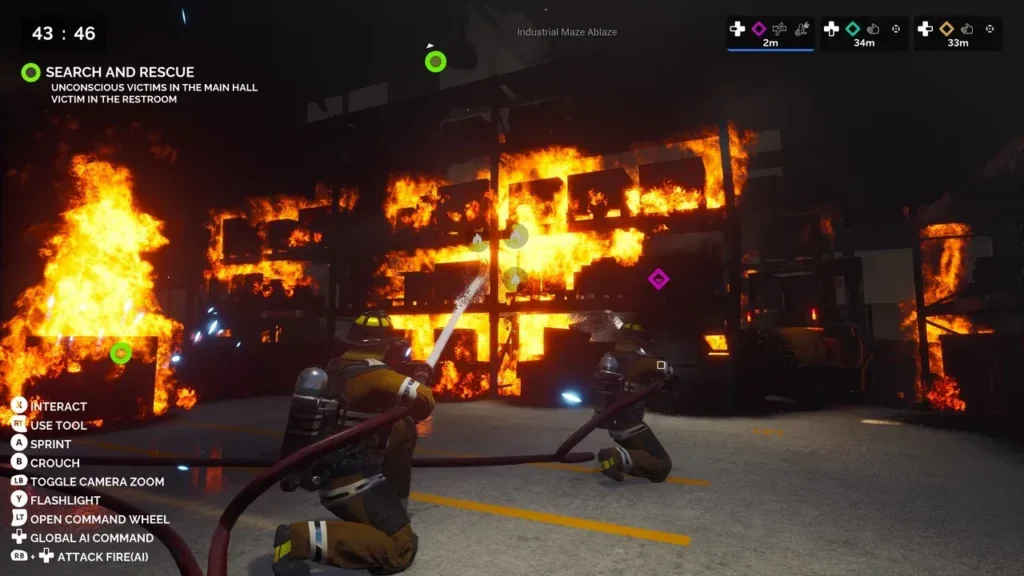 Firefighting Simulator - The Squad