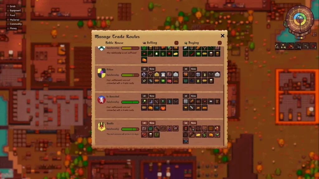 Lords and Villeins: The Great Houses Edition