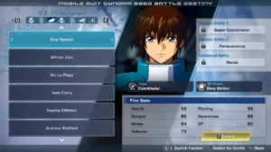 MOBILE SUIT GUNDAM SEED BATTLE DESTINY REMASTERED