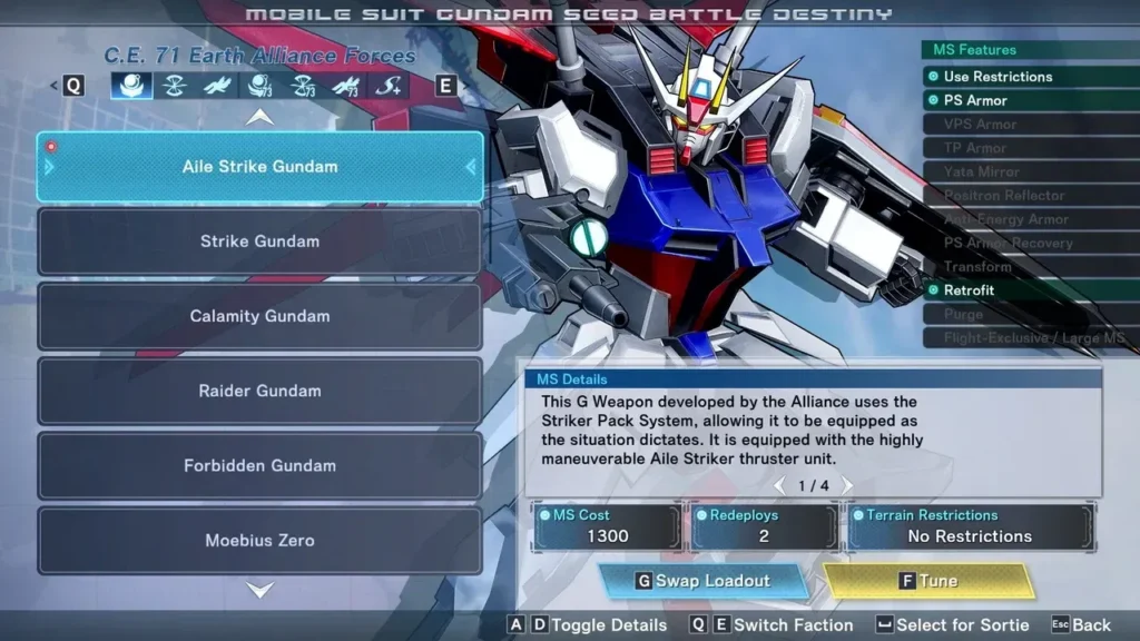 MOBILE SUIT GUNDAM SEED BATTLE DESTINY REMASTERED