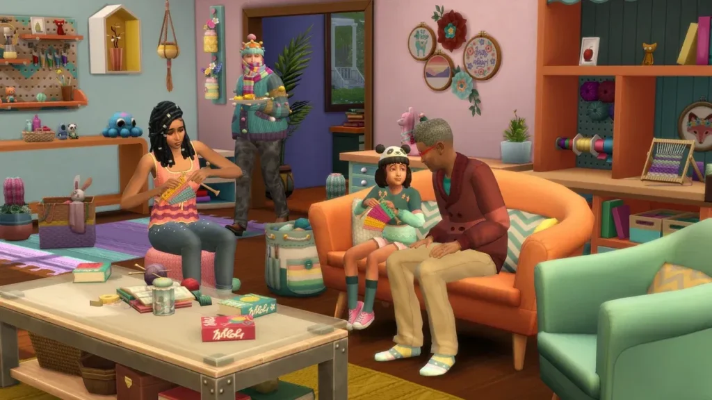 The Sims 4: Nifty Knitting Stuff Pack