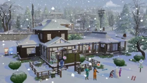 The Sims 4 Snowy Escape