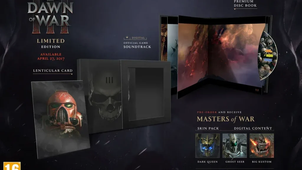 Warhammer 40,000 Dawn of War III Limited Edition