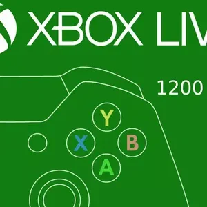 XBOX LIVE GIFT CARD 1200 HUF